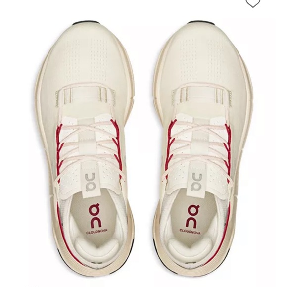 Shoes - On Cloudnova Cream Sneakers
